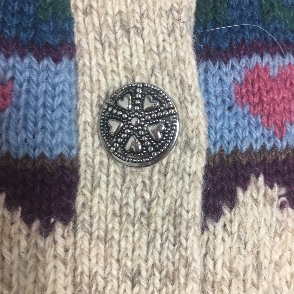 90s Vintage Oversized Slouchy Cardigan Sweater - Picture 5 of 8